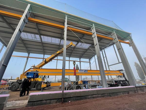 Spatenstich Neubau: Produktionserweiterung um 600 qm am Stammsitz in Schaafheim