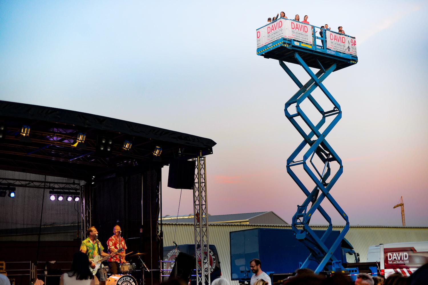 Sommerfest mit 250 Gästen & Boppin`B
