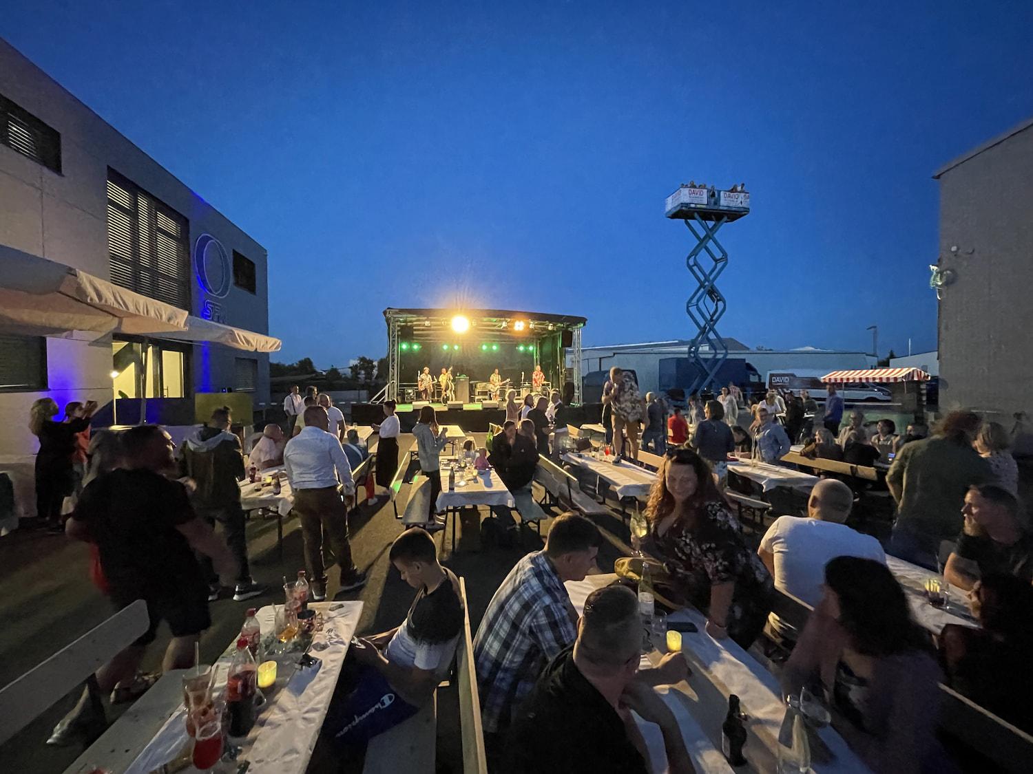 Sommerfest mit 250 Gästen & Boppin`B